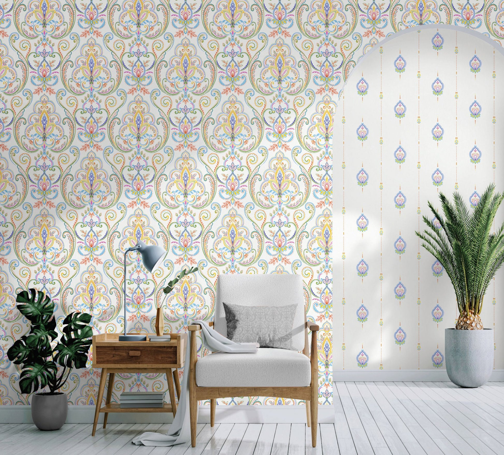 Tropical Maison 9901-3 room wallpaper by La Belle Maison