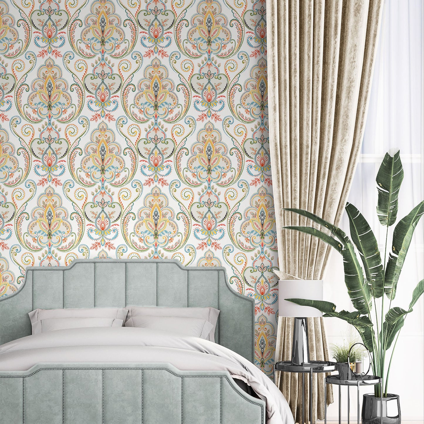 Tropical Maison 9901-3 room wallpaper by La Belle Maison