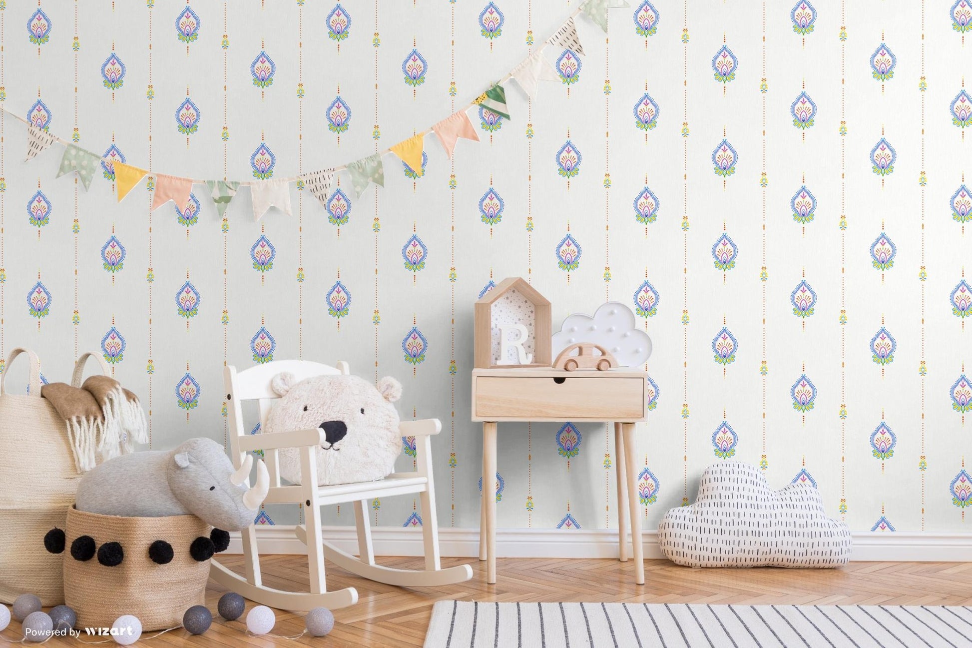 Tropical Maison 9902-3 room wallpaper by La Belle Maison