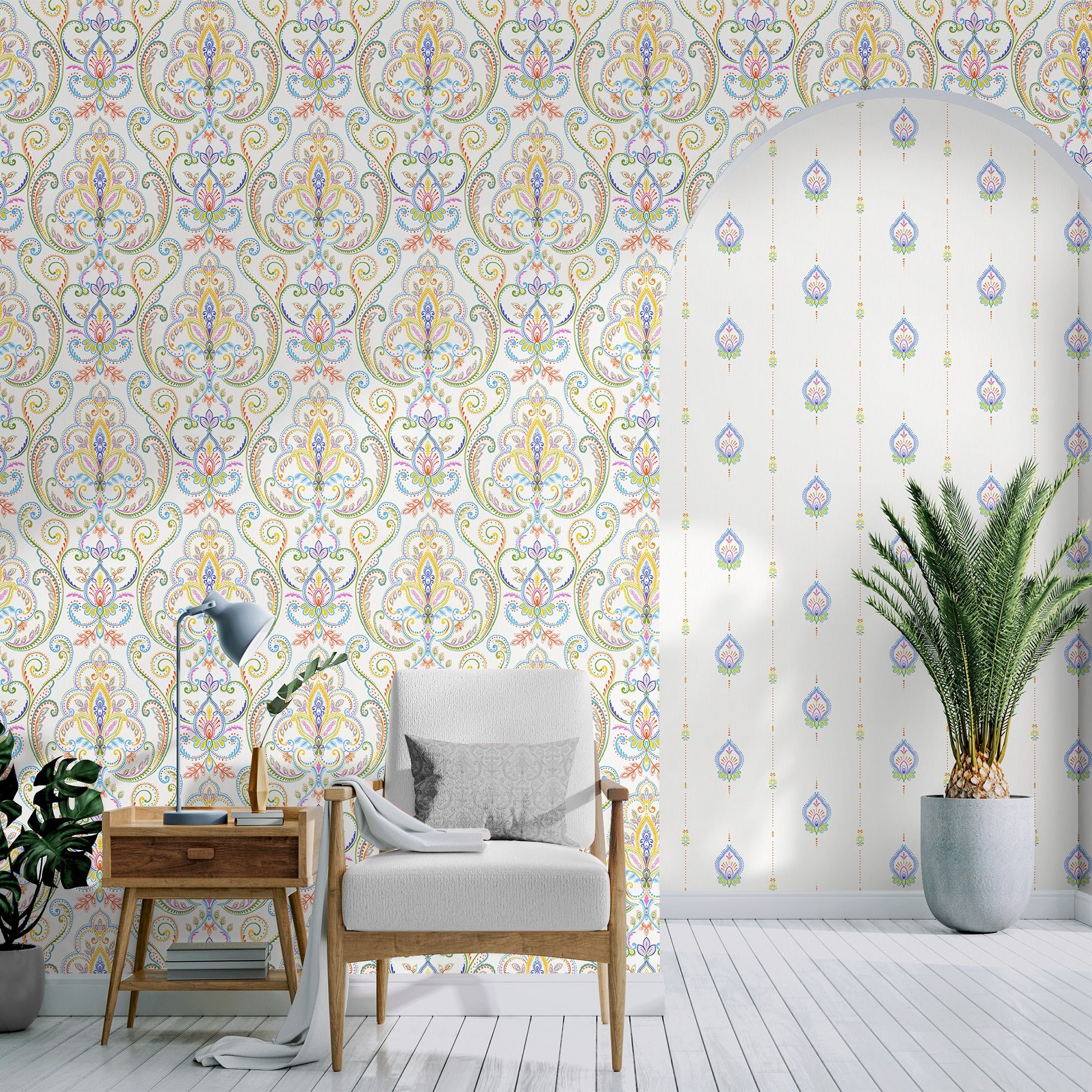 Tropical Maison 9902-3 room wallpaper by La Belle Maison
