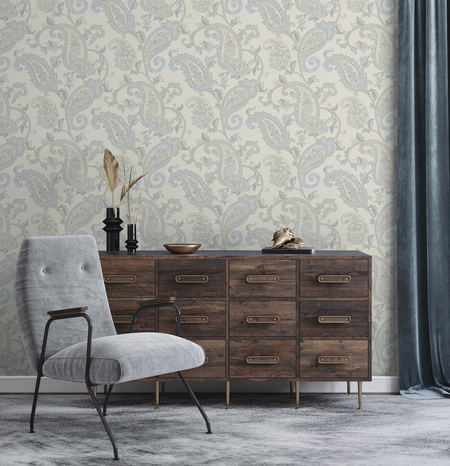Tropical Maison 9903-1 room wallpaper by La Belle Maison