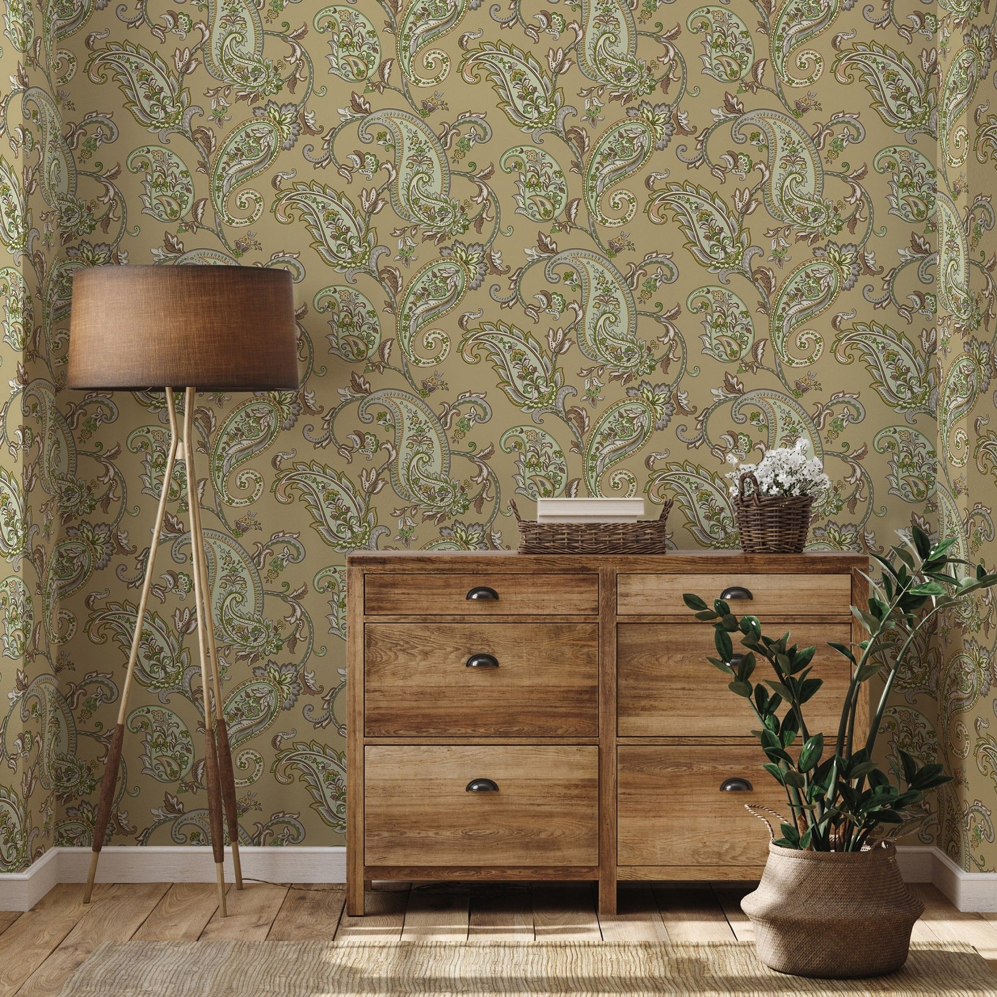 Tropical Maison 9903-4 room wallpaper by La Belle Maison