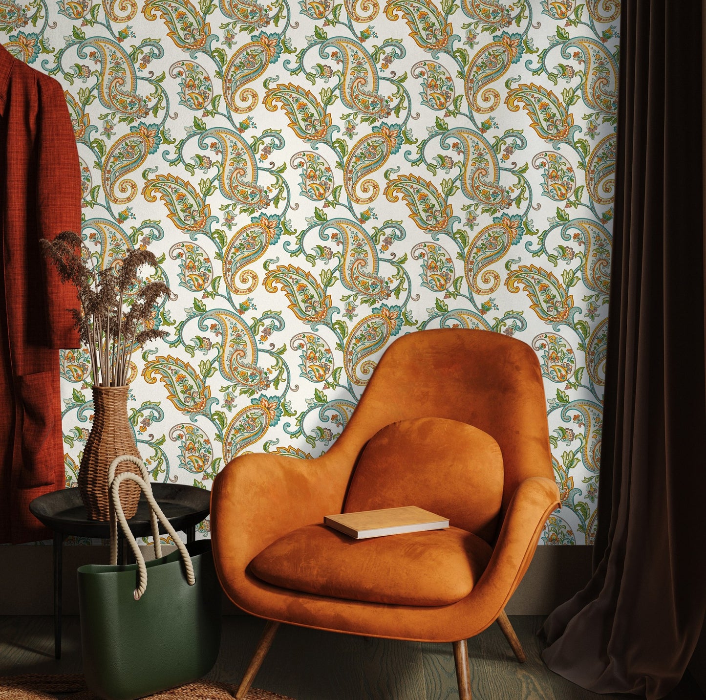 Tropical Maison 9903-5 room wallpaper by La Belle Maison