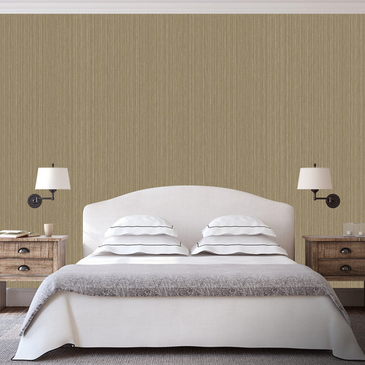 Tropical Maison Warm Grey Tropical Leaf Wallpaper by La Belle Maison