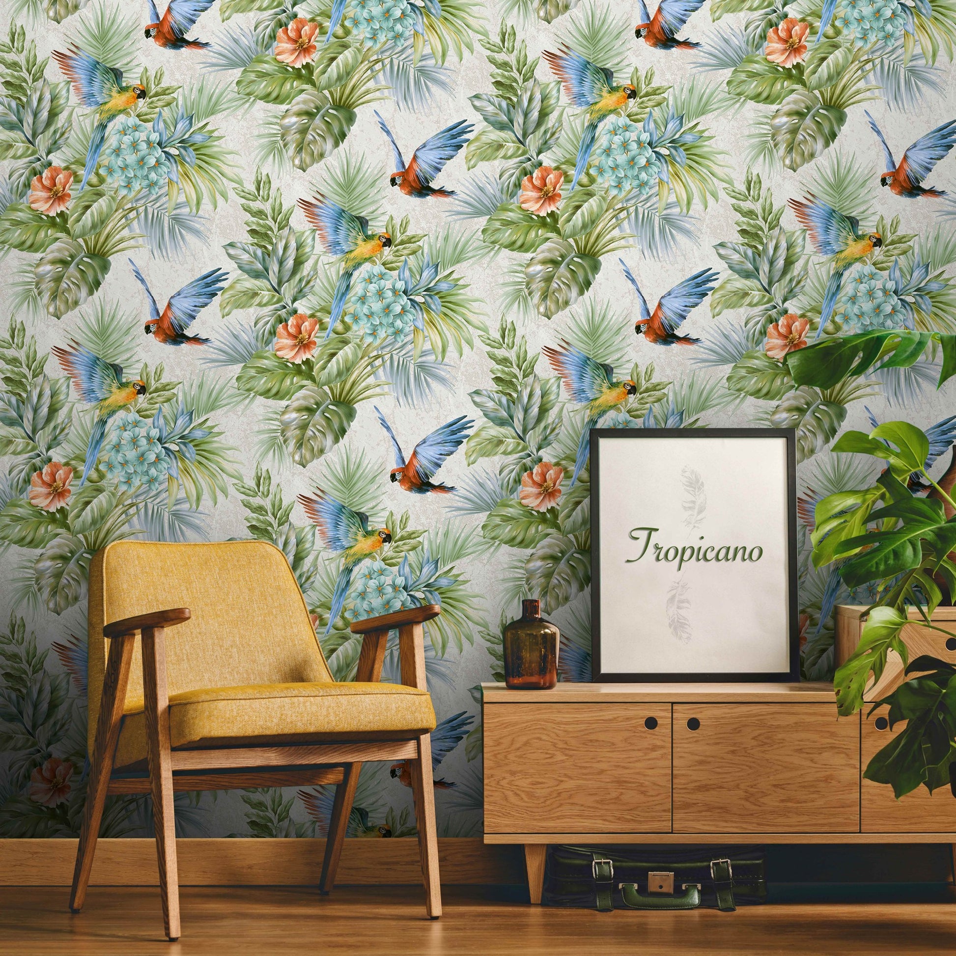 Tropical Maison 9905-3 room wallpaper by La Belle Maison