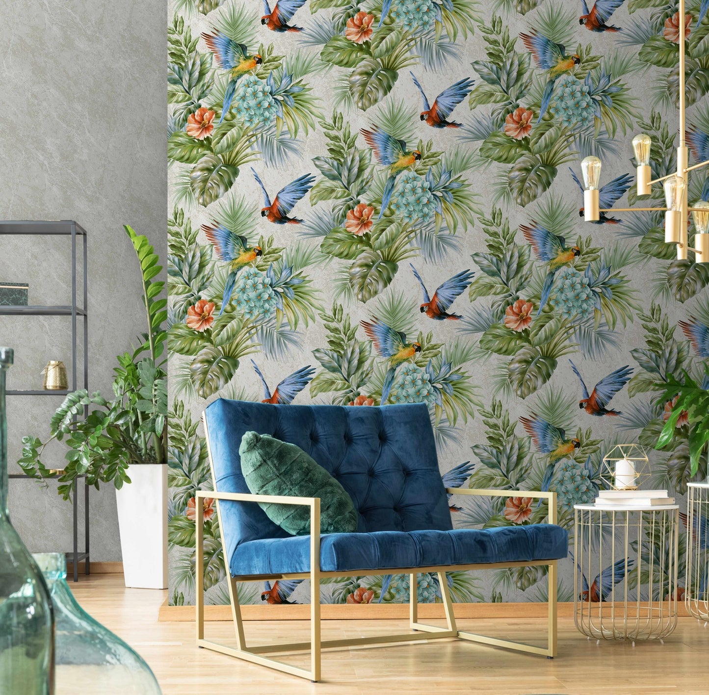 Tropical Maison 9905-3 room wallpaper by La Belle Maison