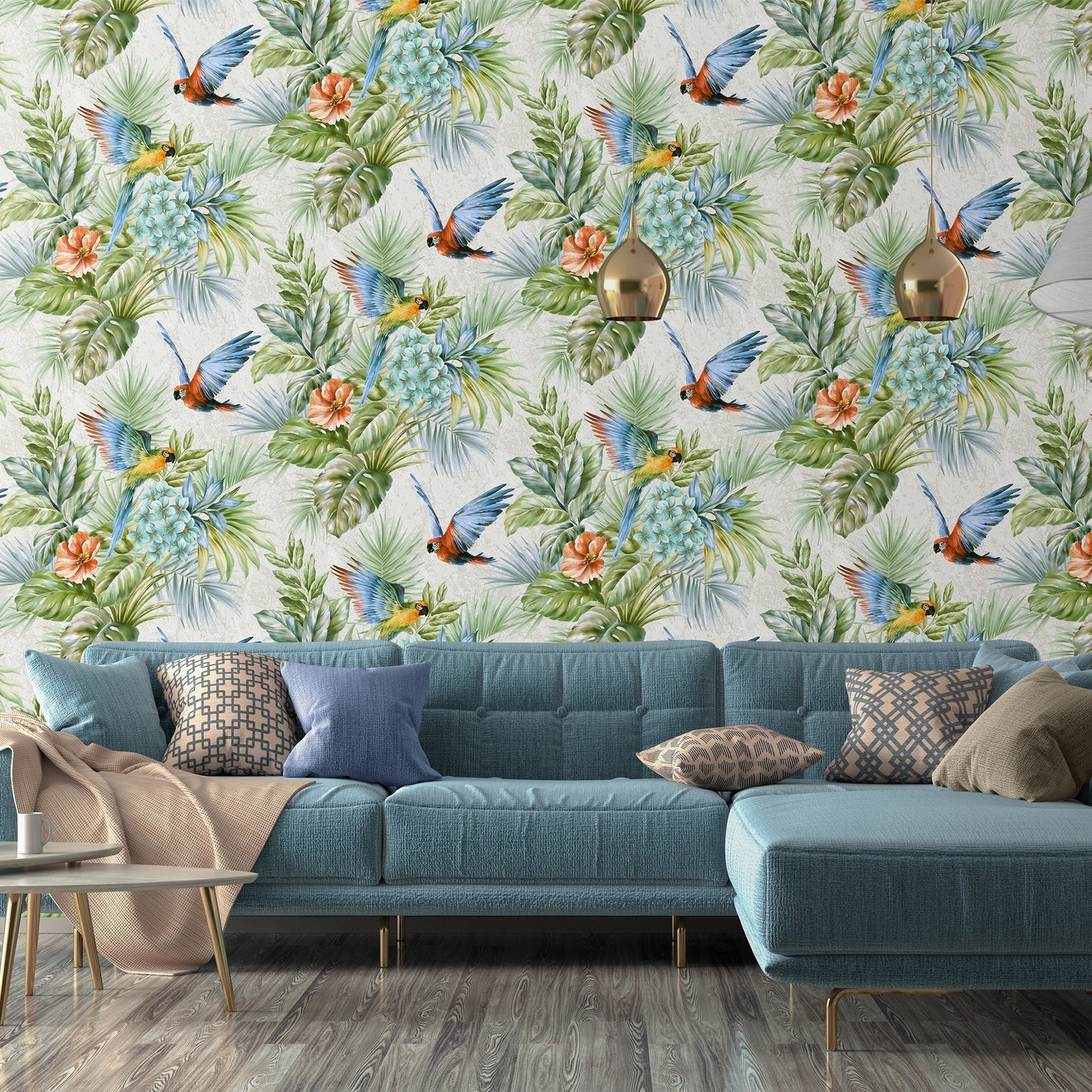 Tropical Maison 9905-3 room wallpaper by La Belle Maison