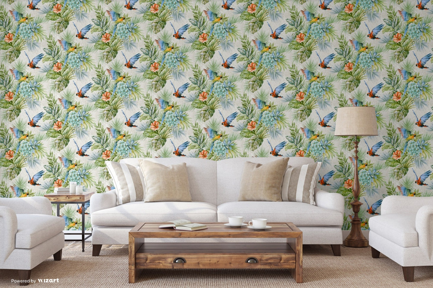 Tropical Maison 9905-3 room wallpaper by La Belle Maison