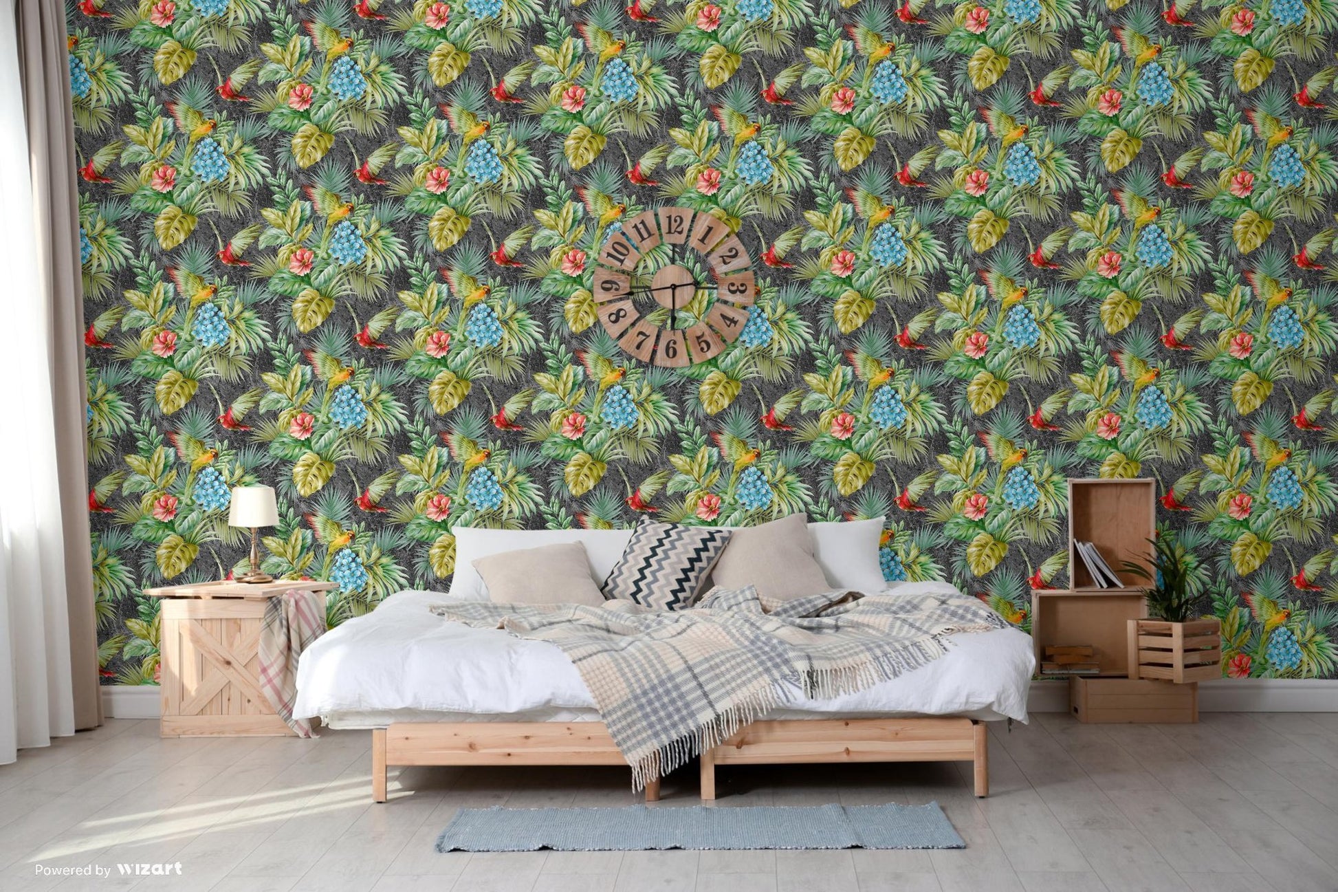 Tropical Maison 9905-4 room wallpaper by La Belle Maison
