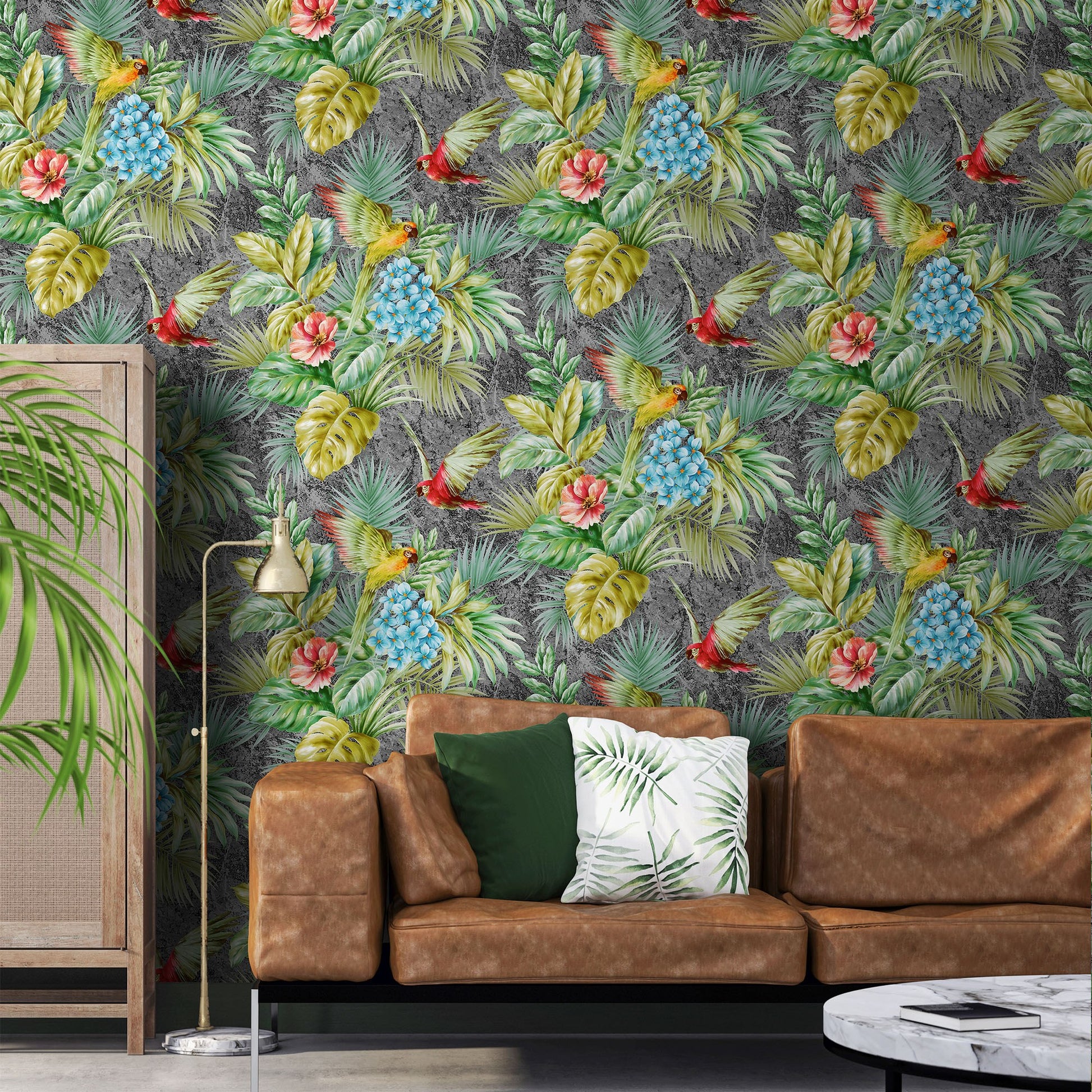 Tropical Maison 9905-4 room wallpaper by La Belle Maison