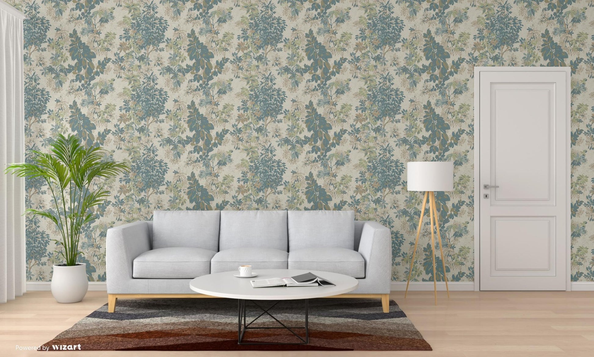 Tropical Maison 9907-3 room wallpaper by La Belle Maison