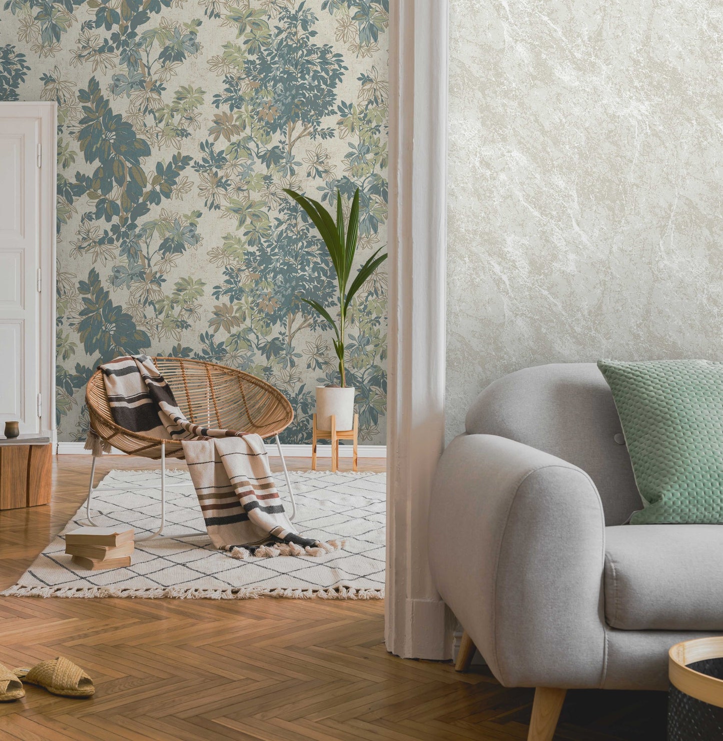 Tropical Maison 9907-3 room wallpaper by La Belle Maison