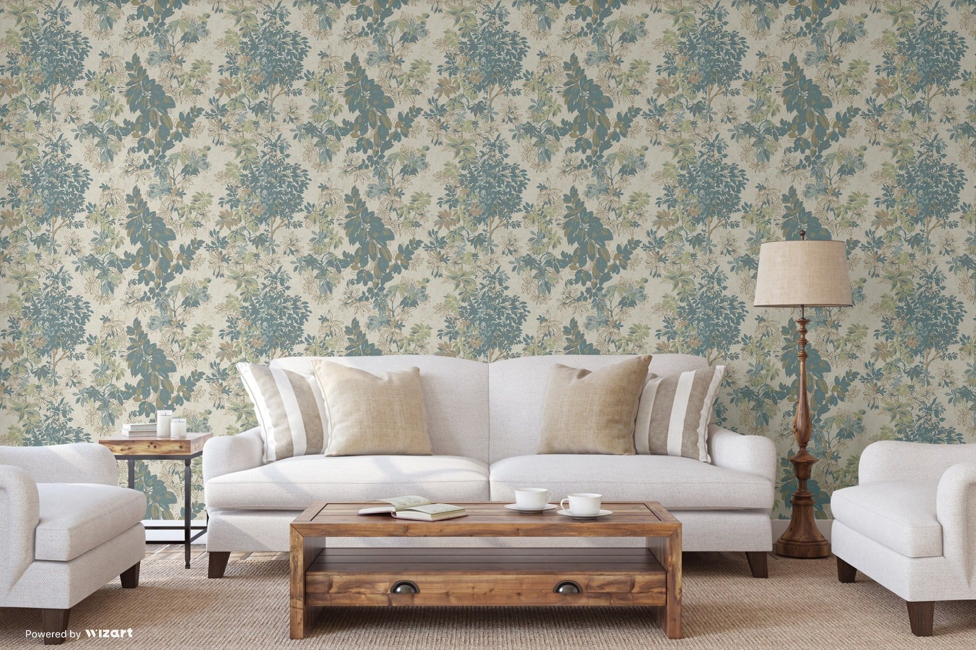 Tropical Maison 9907-3 room wallpaper by La Belle Maison