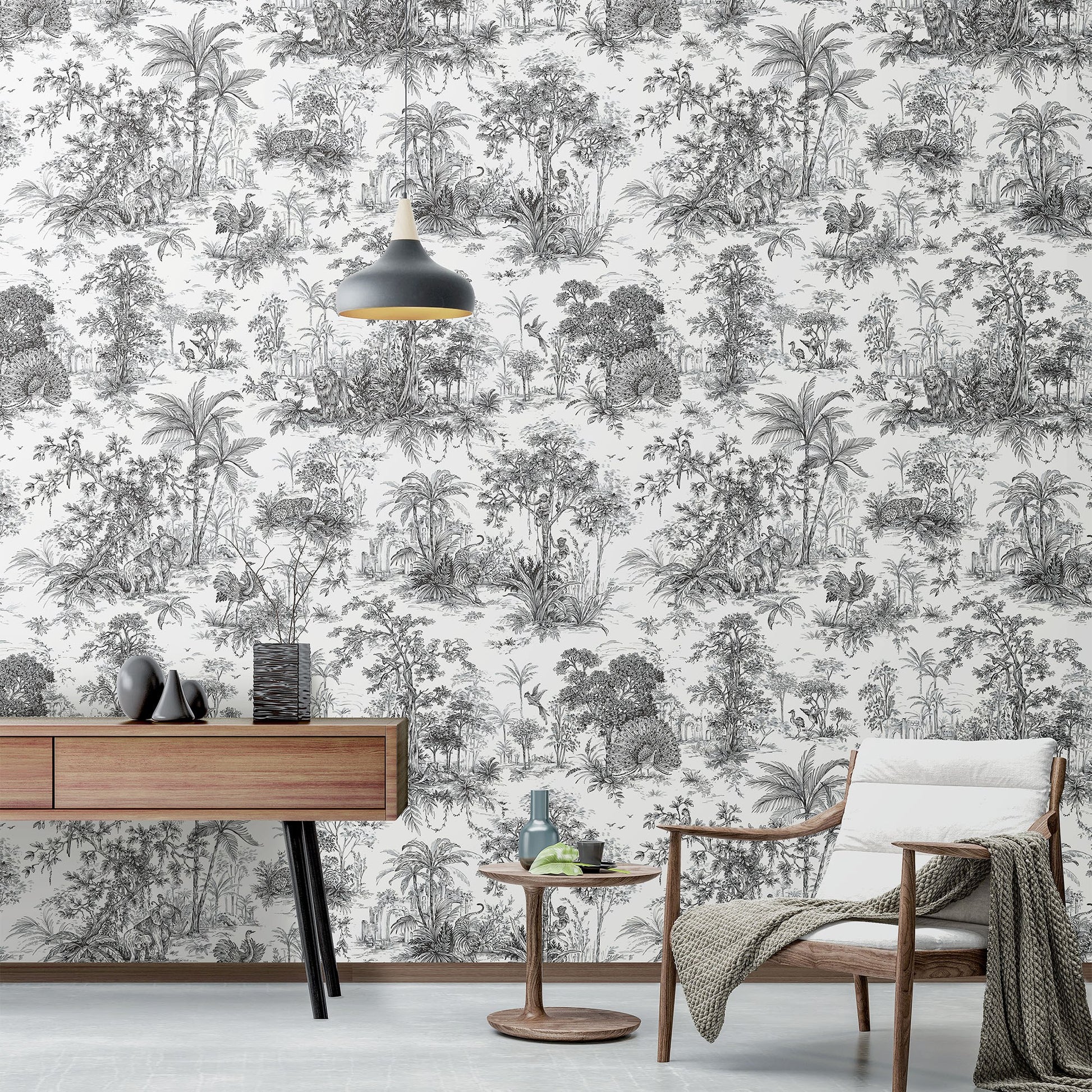Tropical Maison 9909-1 room wallpaper by La Belle Maison