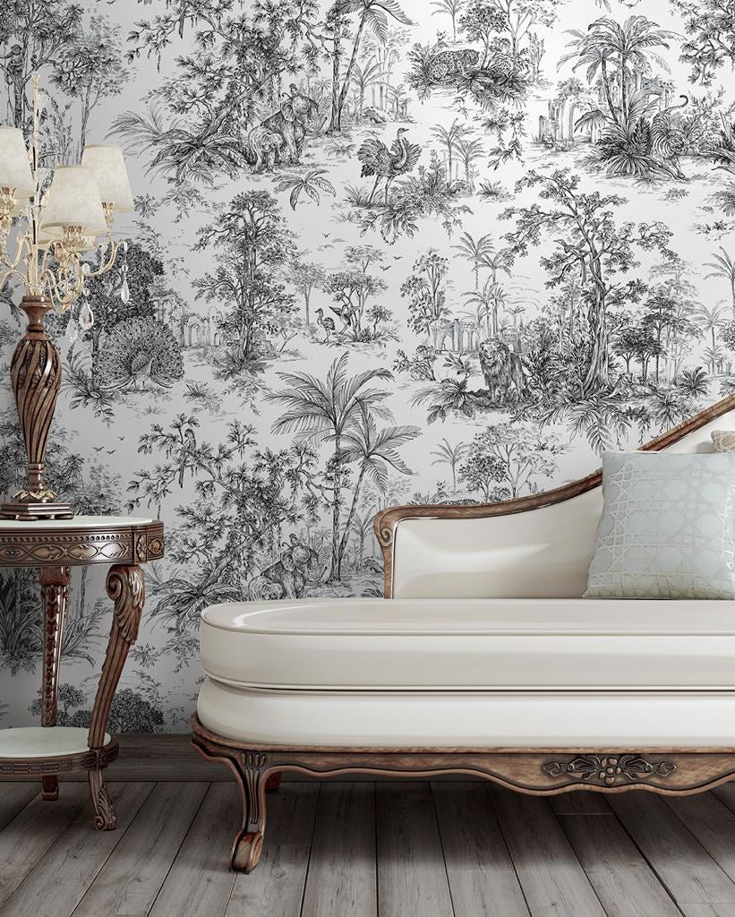 Tropical Maison 9909-1 room wallpaper by La Belle Maison