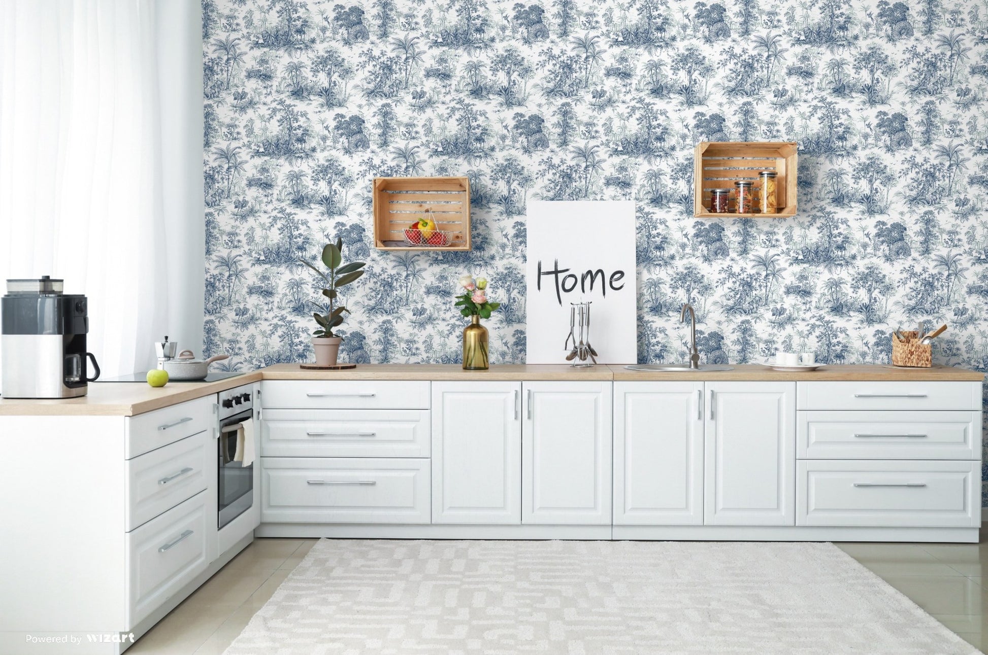 Tropical Maison 9909-2 room wallpaper by La Belle Maison
