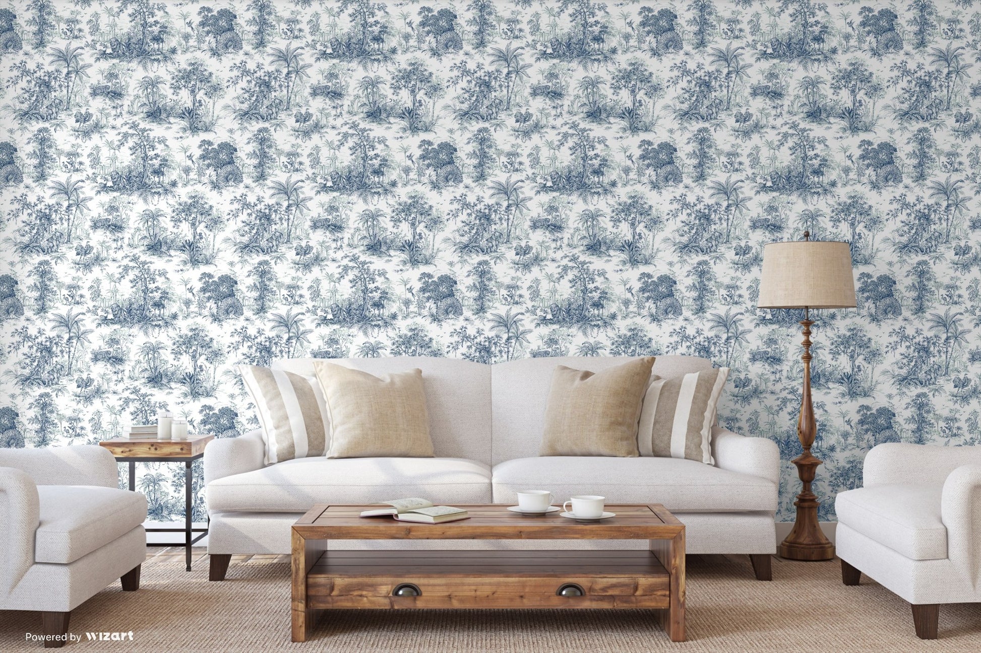 Tropical Maison 9909-2 room wallpaper by La Belle Maison