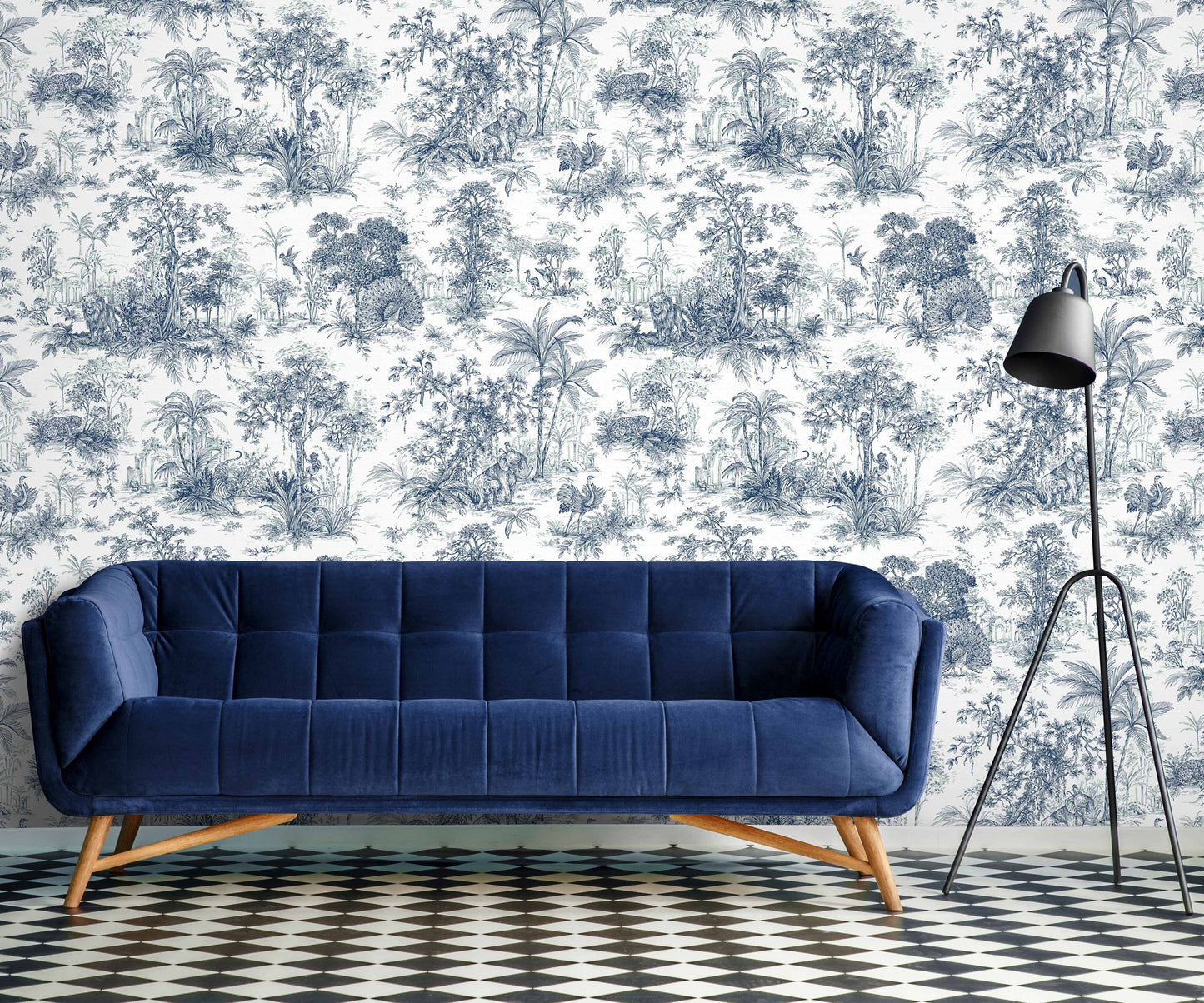 Tropical Maison 9909-2 room wallpaper by La Belle Maison