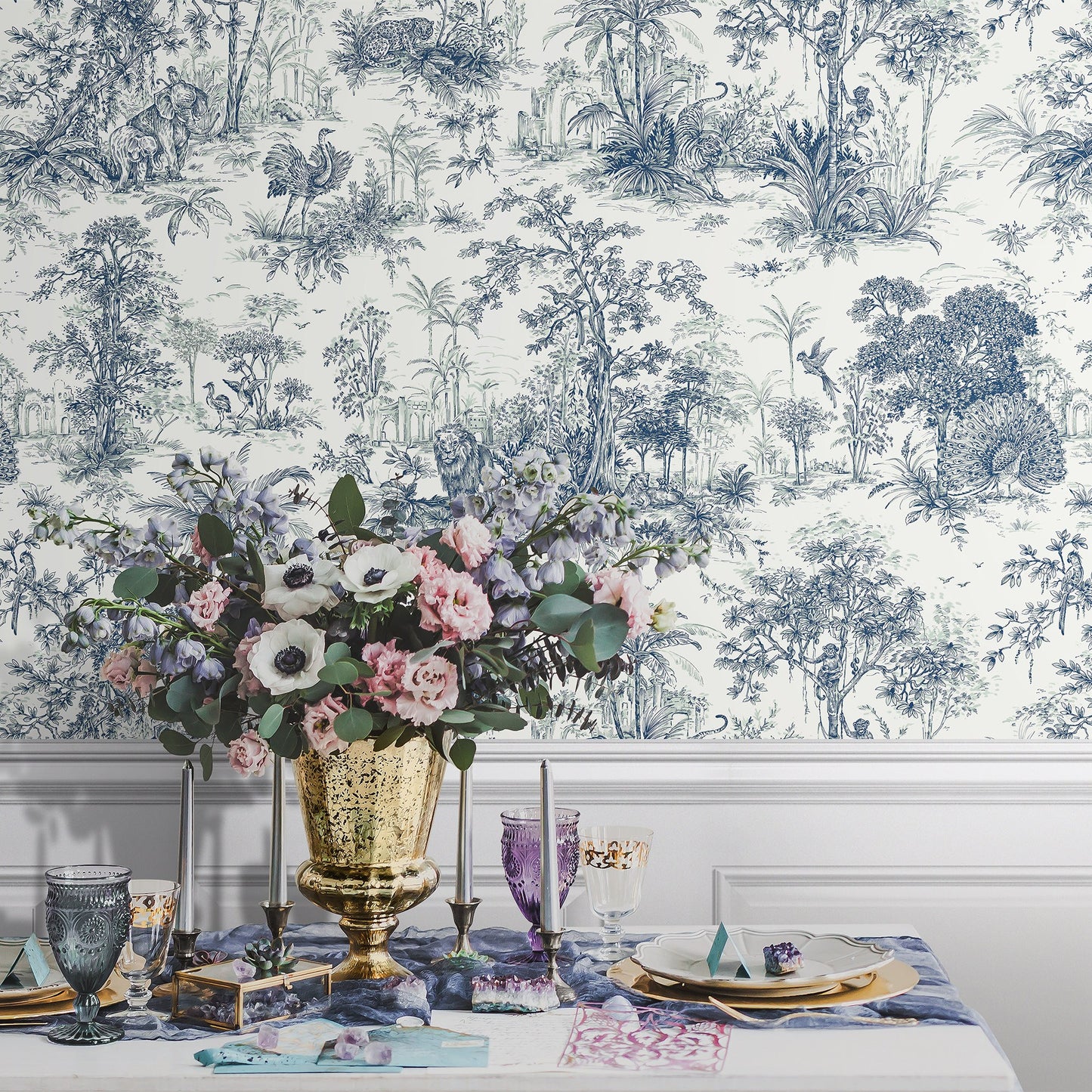 Tropical Maison 9909-2 room wallpaper by La Belle Maison