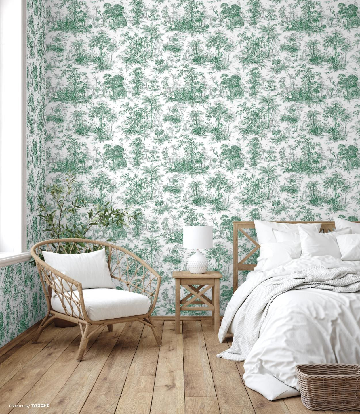 Tropical Maison 9909-3 room wallpaper by La Belle Maison