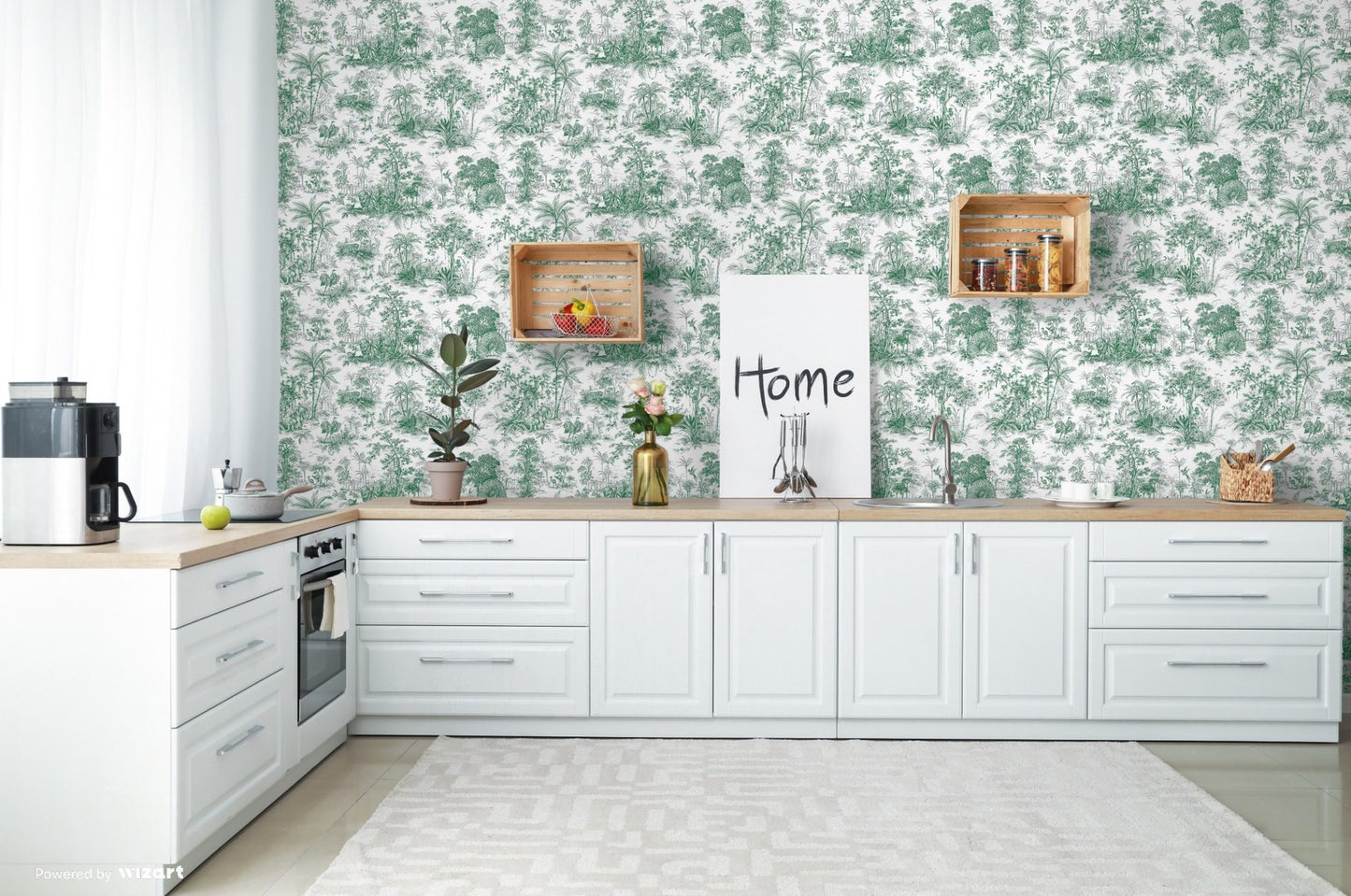 Tropical Maison 9909-3 room wallpaper by La Belle Maison