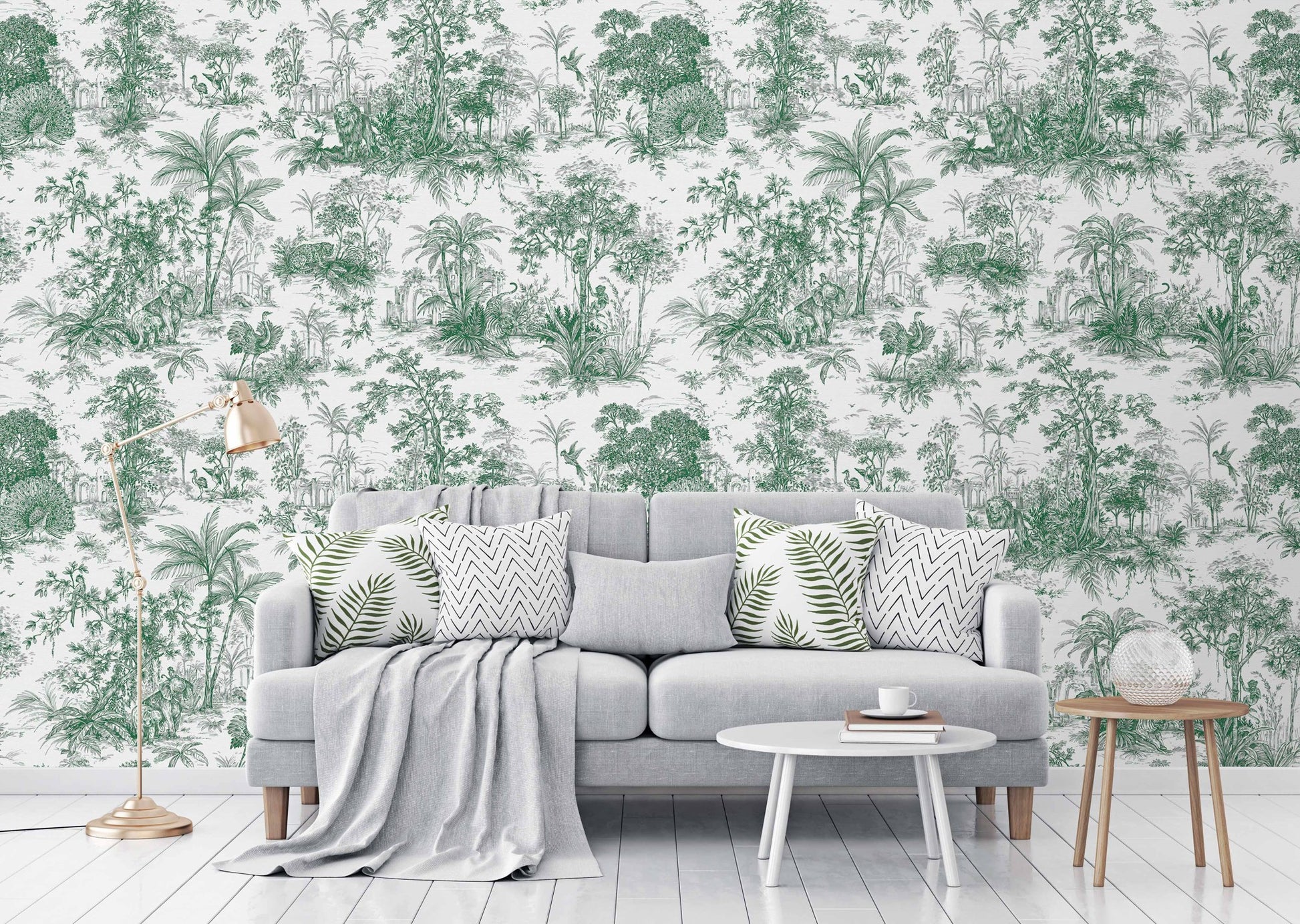 Tropical Maison 9909-3 room wallpaper by La Belle Maison
