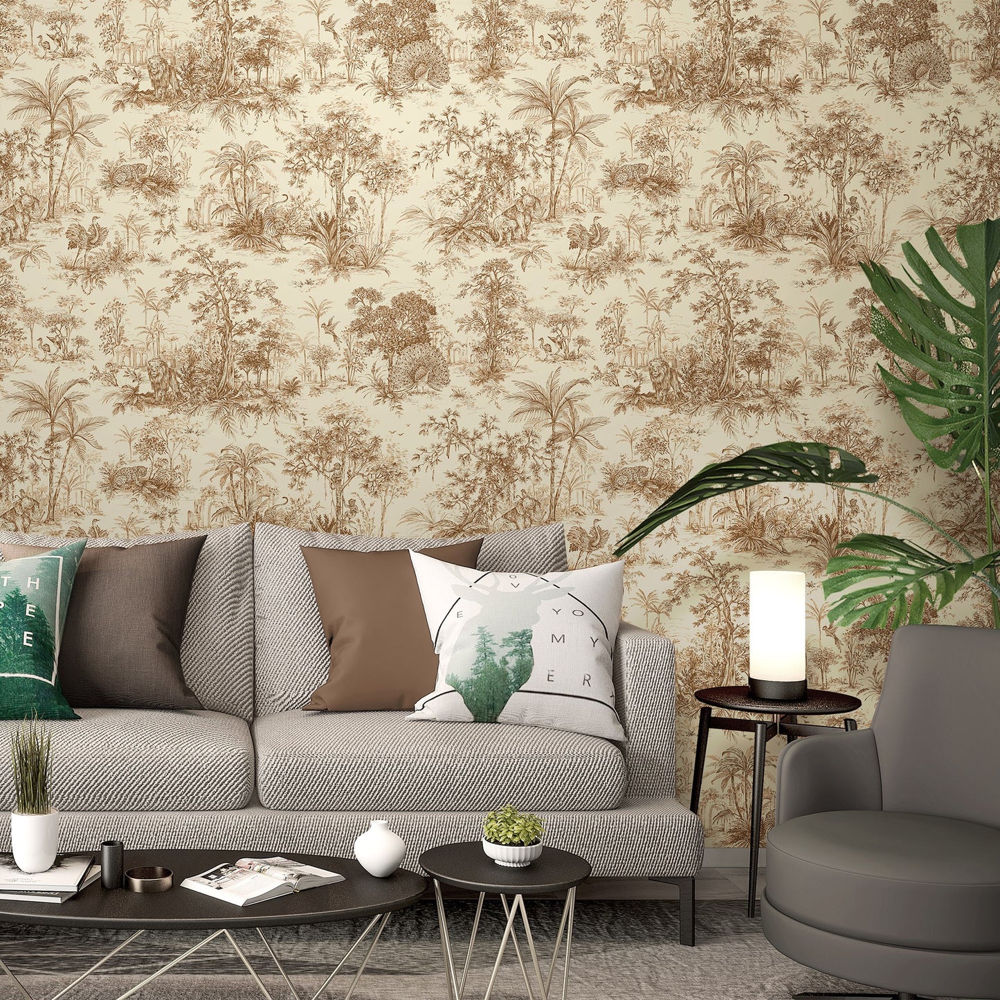Tropical Maison 9909-5 room wallpaper by La Belle Maison
