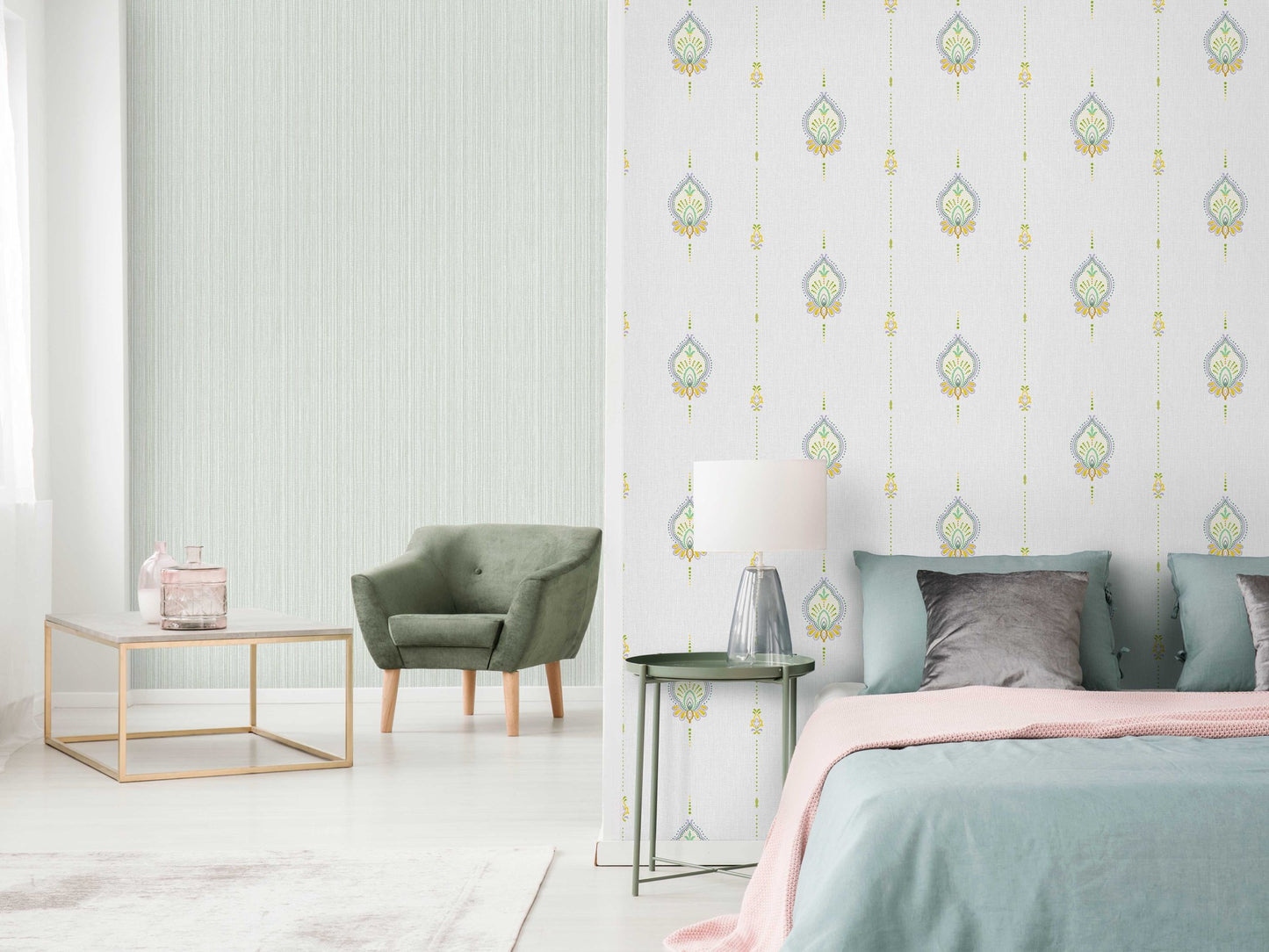 Tropical Maison 9910-4 room wallpaper by La Belle Maison