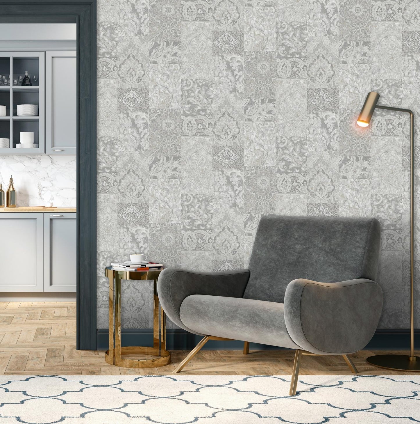 Tropical Maison 9911-3 room wallpaper by La Belle Maison