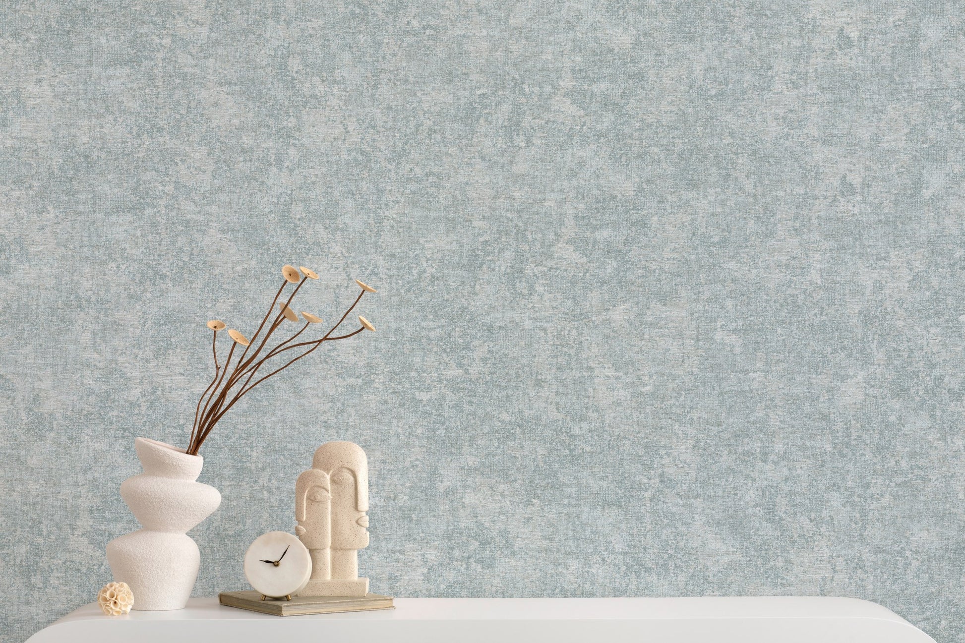 Tropical Maison Stone Grey Tropical Leaf Wallpaper by La Belle Maison
