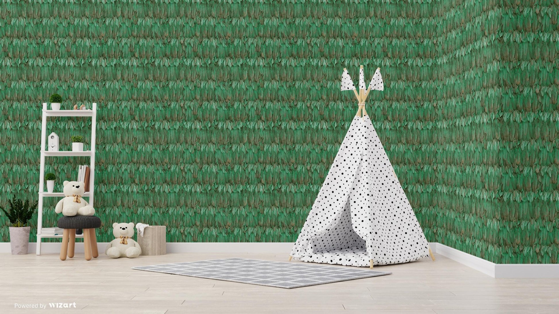 Tropical Maison 9913-4 room wallpaper by La Belle Maison