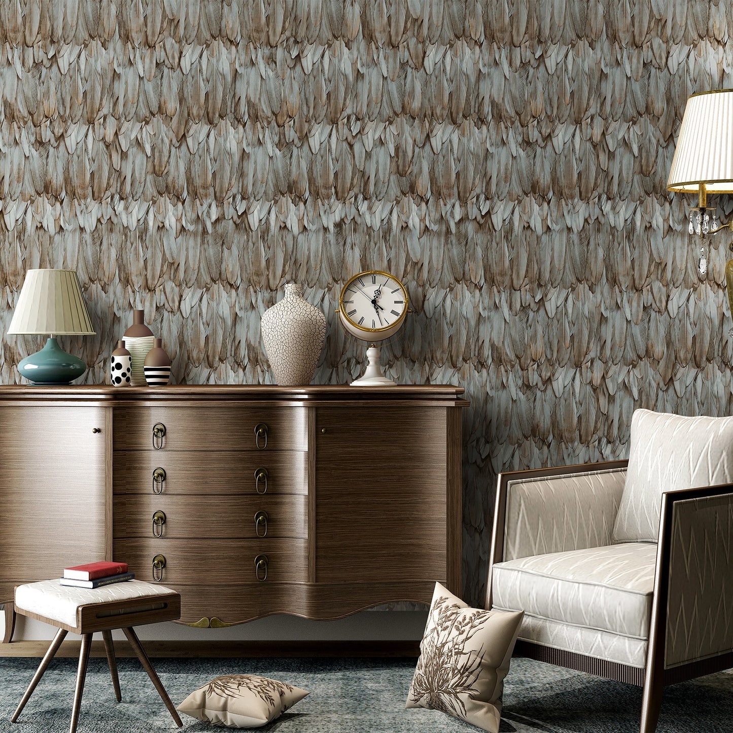 Tropical Maison 9913-5 room wallpaper by La Belle Maison