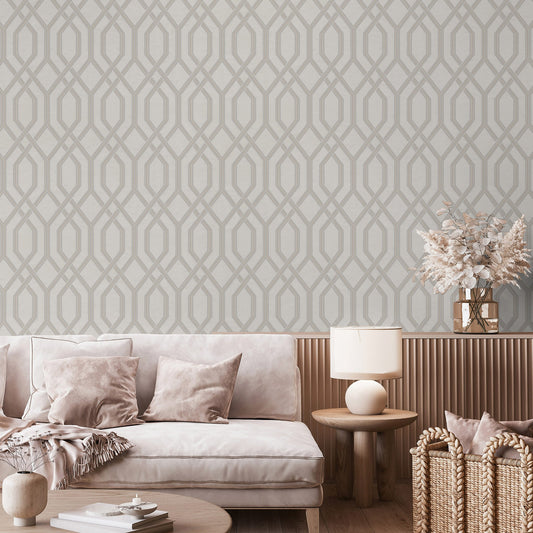 Vera Bloom Desert Delicate Bloom Wallpaper by La Belle Maison