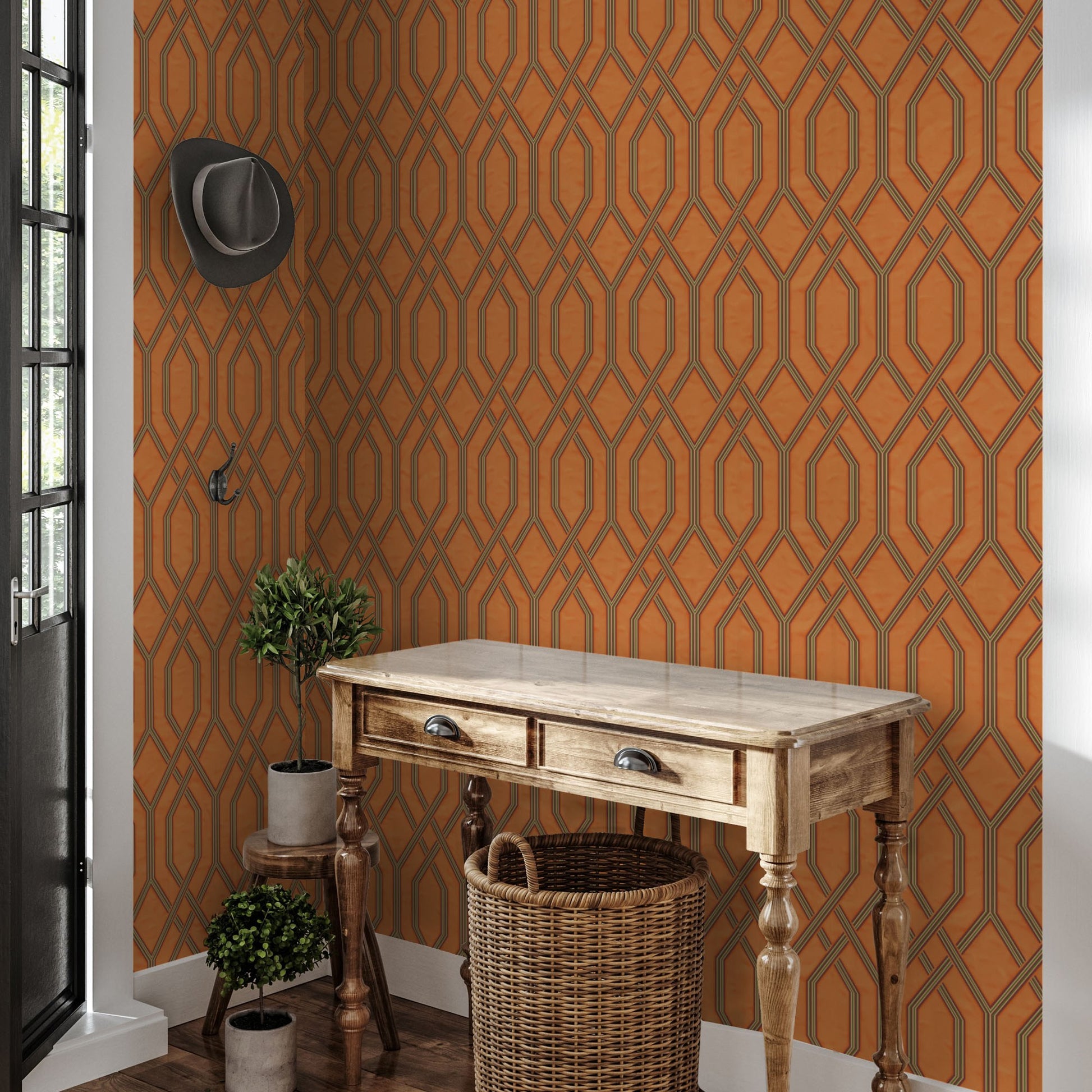Vera Bloom 1502-4 room wallpaper by La Belle Maison