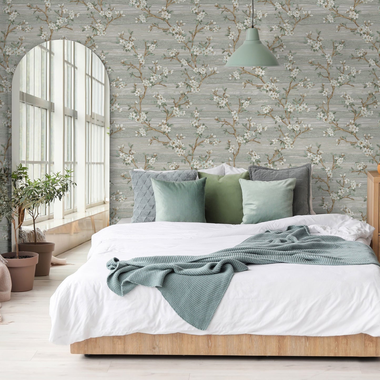 Vera Bloom 1505-2 room wallpaper by La Belle Maison