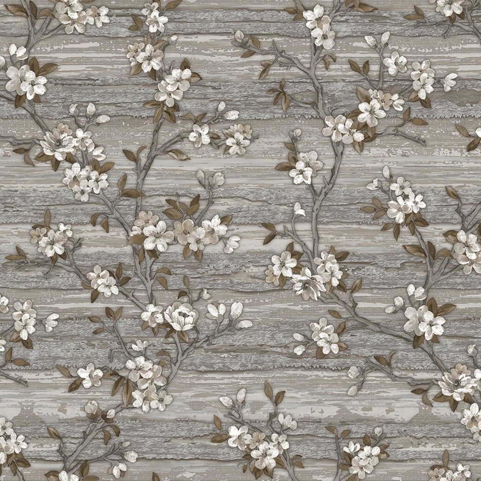 Vera Bloom 1505-3 texture wallpaper by La Belle Maison
