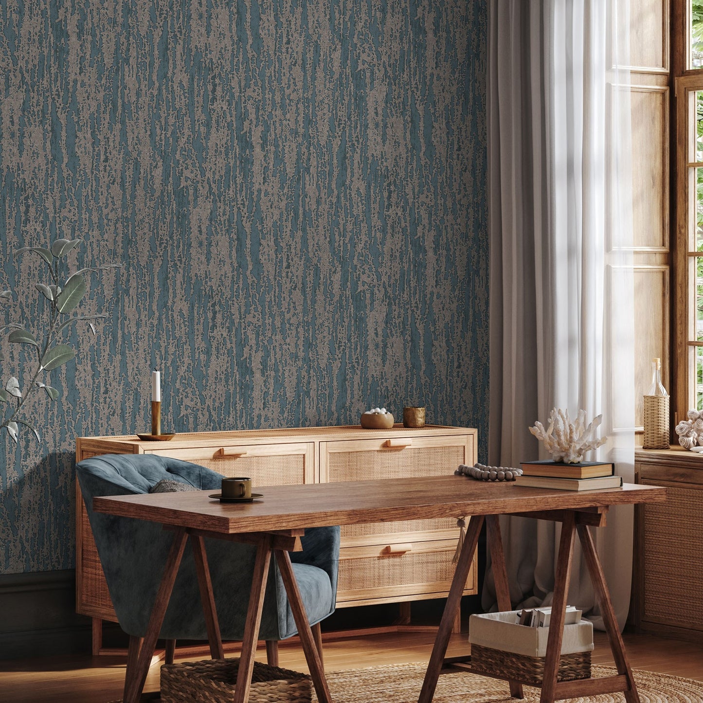 Vera Bloom 1508-5 room wallpaper by La Belle Maison