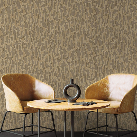 Vera Bloom Truffle Garden Floral Wallpaper by La Belle Maison