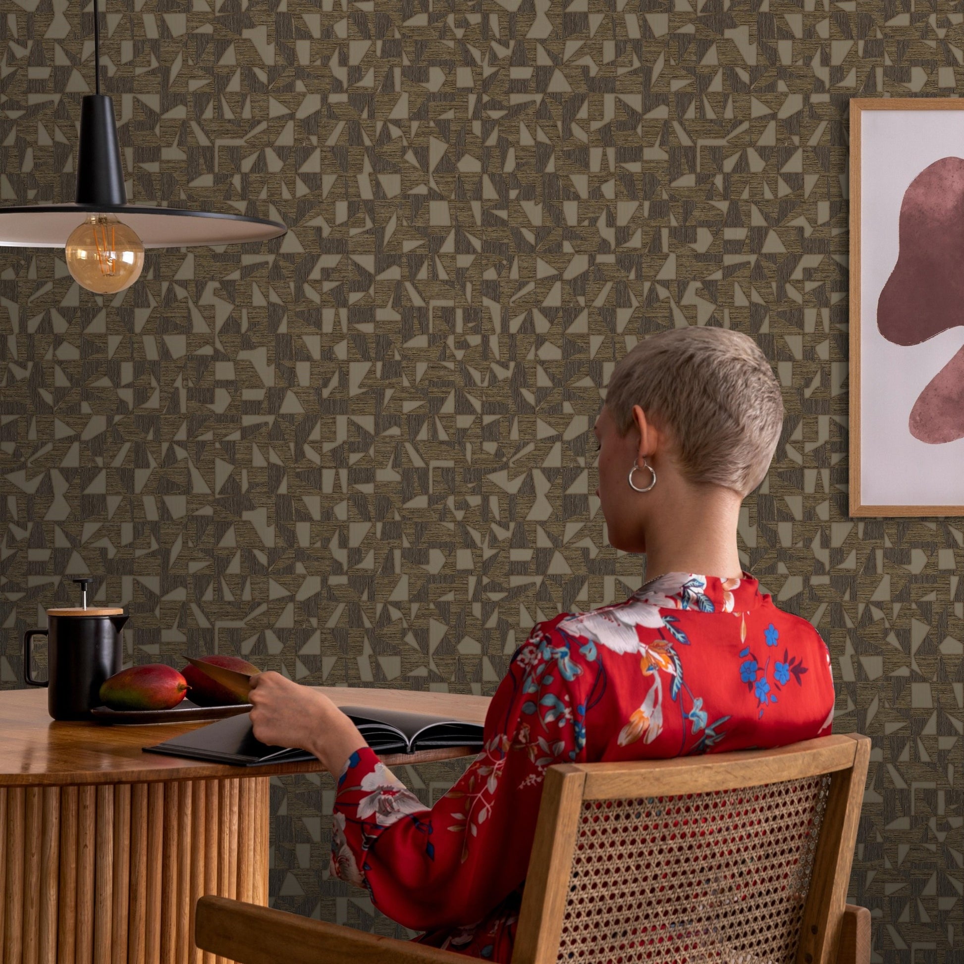 Vera Bloom 1512-5 room wallpaper by La Belle Maison