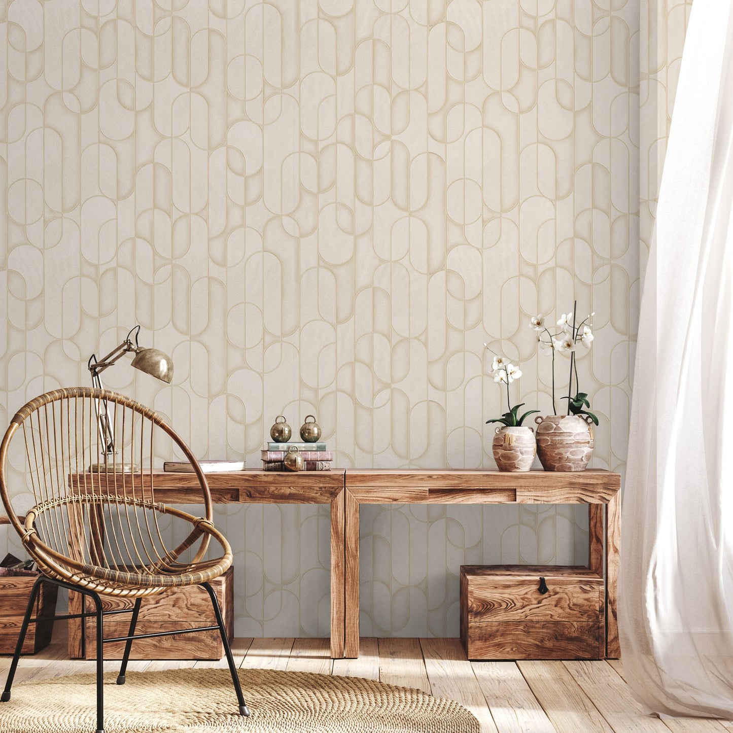 Vera Bloom 1514-2 room wallpaper by La Belle Maison