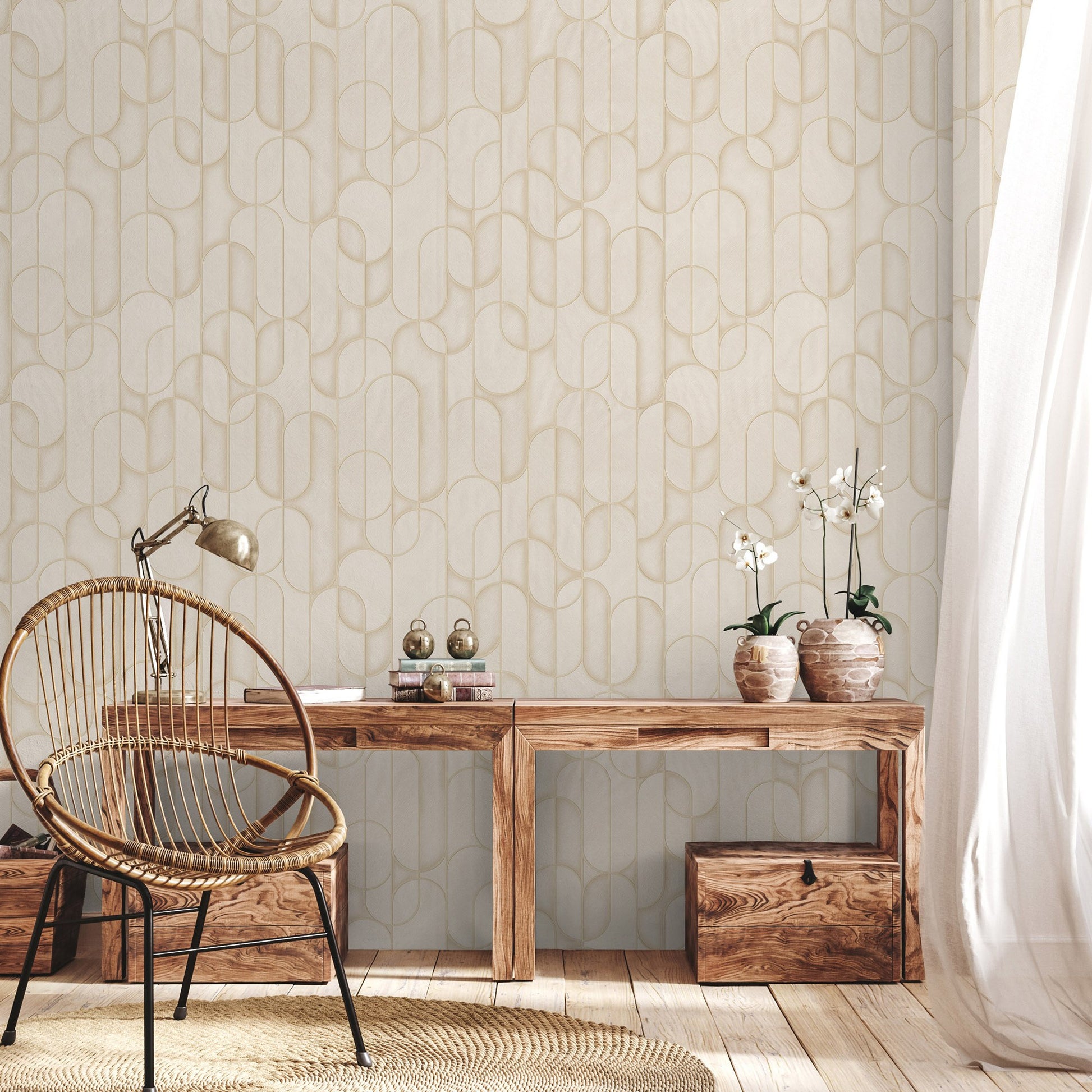 Vera Bloom 1514-2 room wallpaper by La Belle Maison