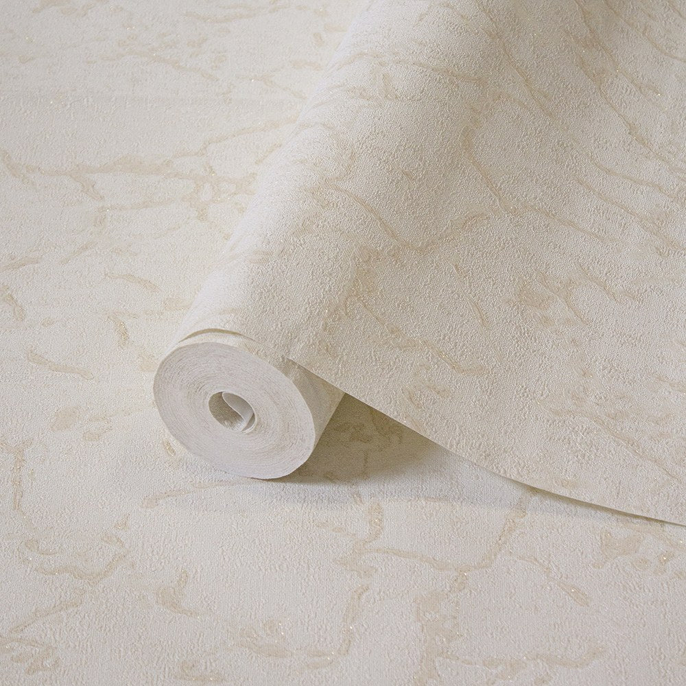 Villa Dante Oatmeal Villa Texture Wallpaper by La Belle Maison