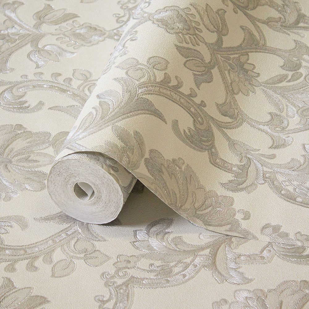 Villa Dante Smoke Villa Texture Wallpaper by La Belle Maison