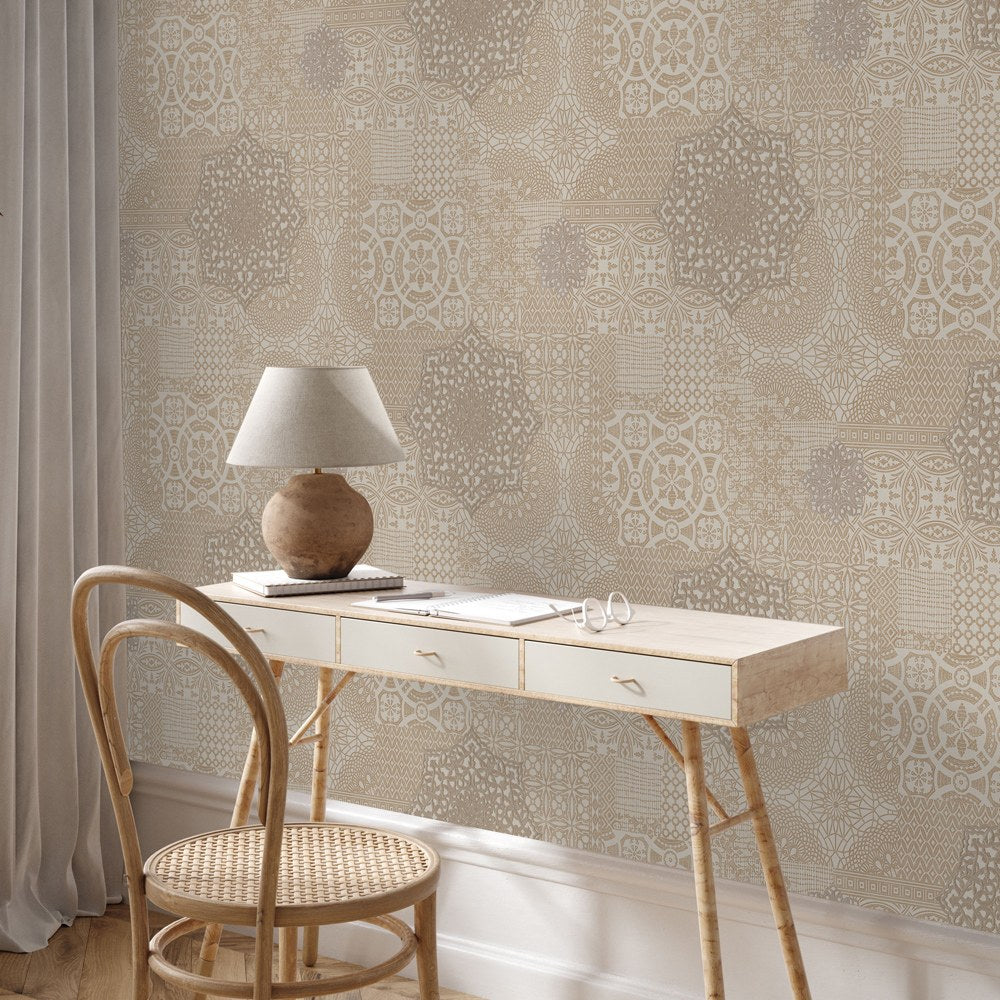 Villa Dante 1409-3 room wallpaper by La Belle Maison