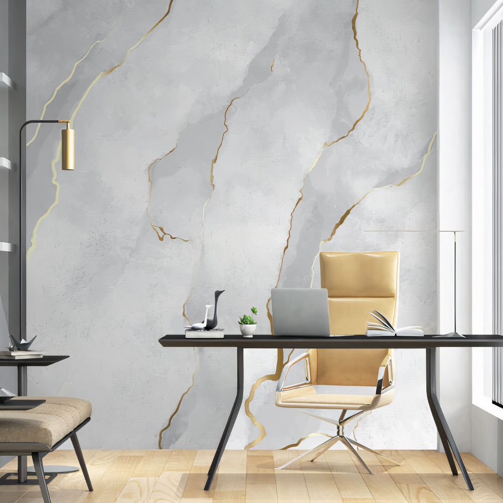 Marbled Stone Wallpaper Collection I Unstained