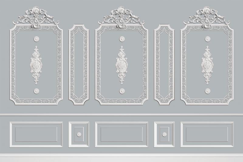 Moulding Wallpaper Collection | History's Motif