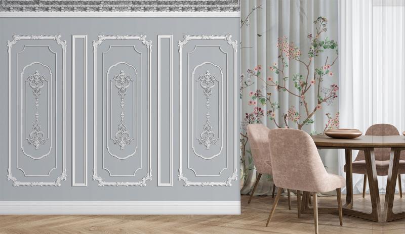 Moulding Wallpaper Collection | Ostentatious Walls