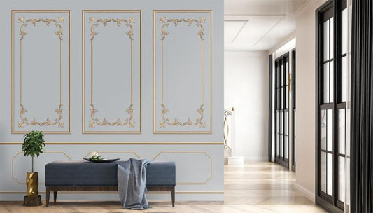 Moulding Wallpaper Collection | Golden Relief