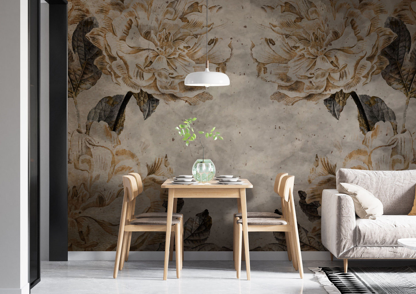 Floral Wallpaper Collection | Amber Heart