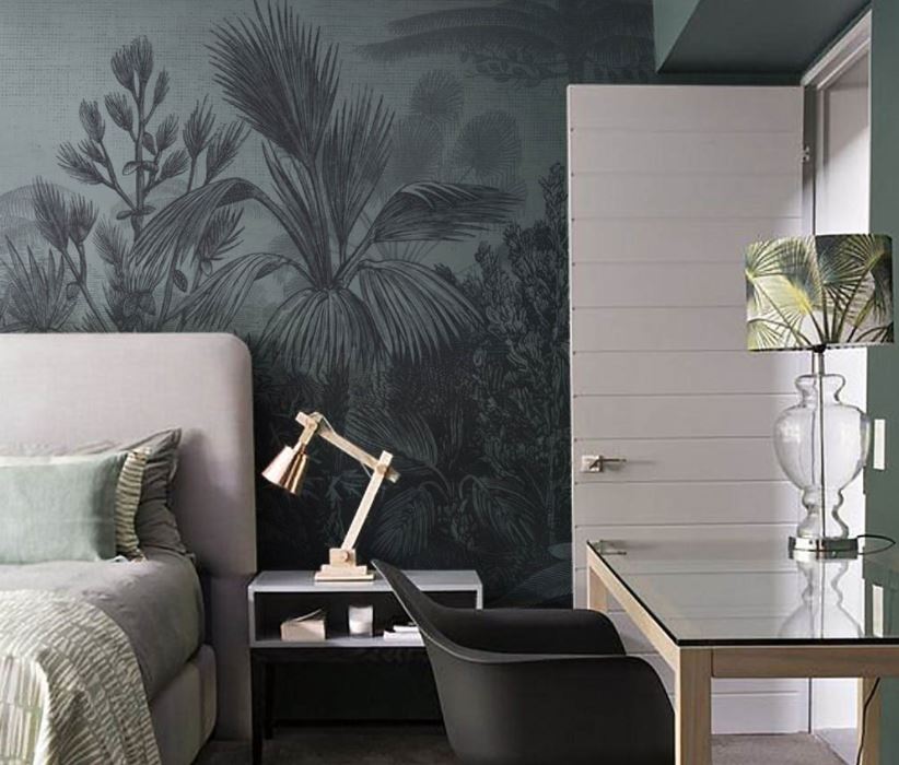 Humid Jungle Wallpaper Collection | Mystical Blue